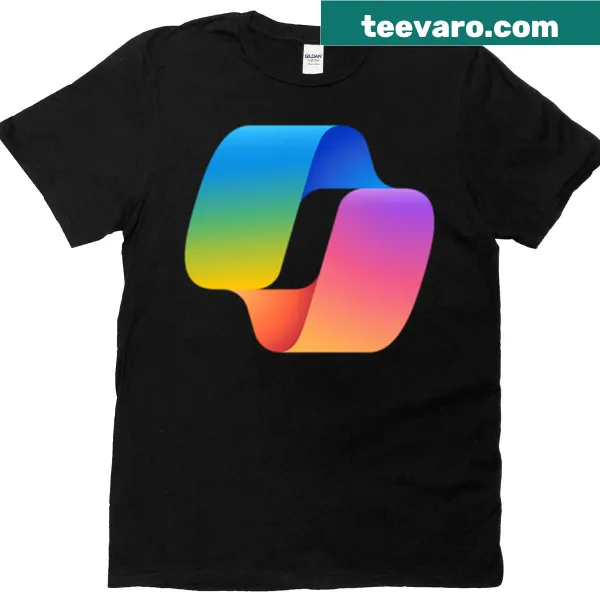 T-shirt featuring playful text related to AI and technology