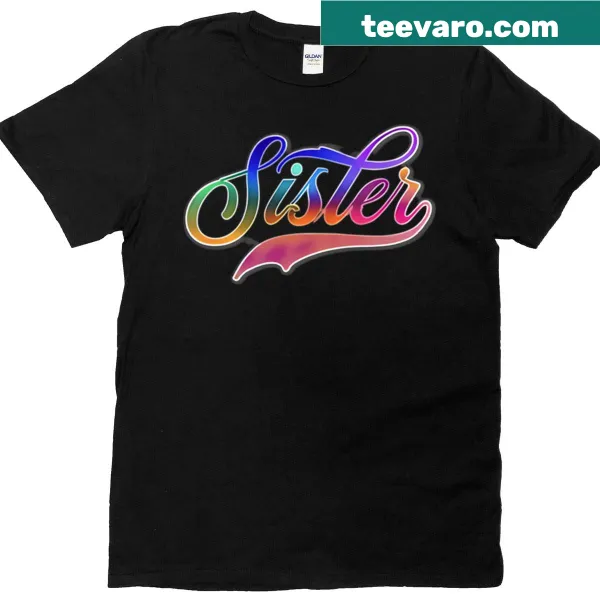 Bright text design t-shirt celebrating brotherhood