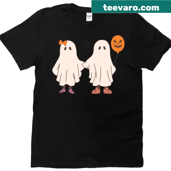 Cute Halloween ghouls t-shirt design