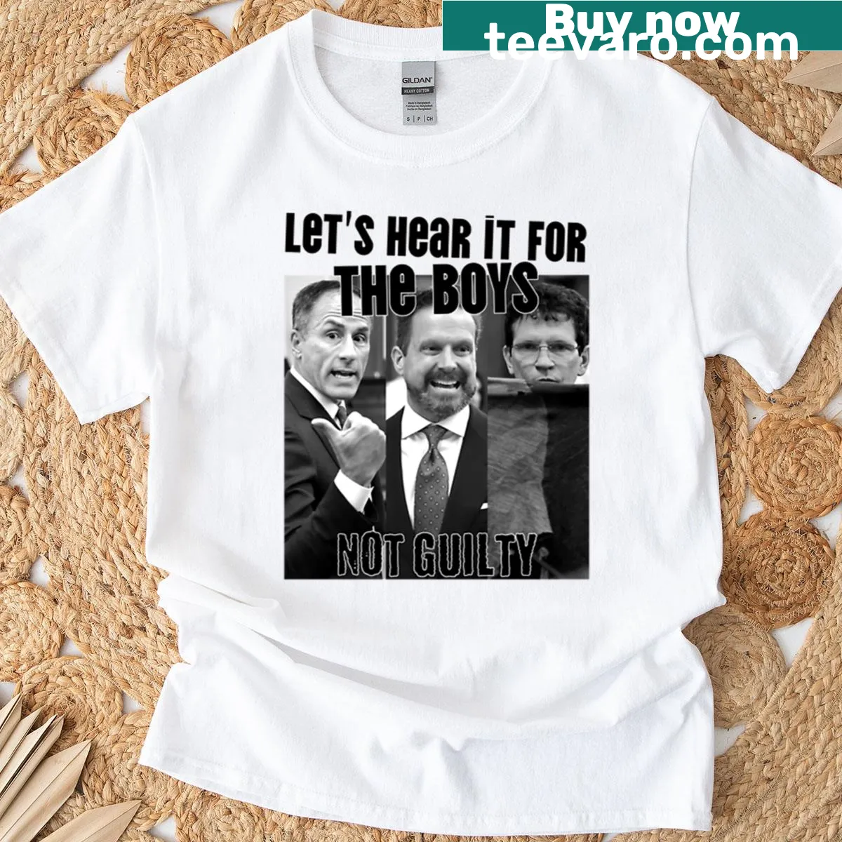 T-shirt supporting Karen Read with a clear, bold statement design — on a men's t-shirt