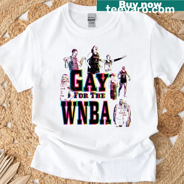 Supportive Gay For The WNBA t-shirt featuring Paige Bueckers
