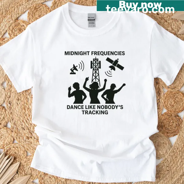 Playful dance-themed t-shirt with a whimsical graphic and fun text