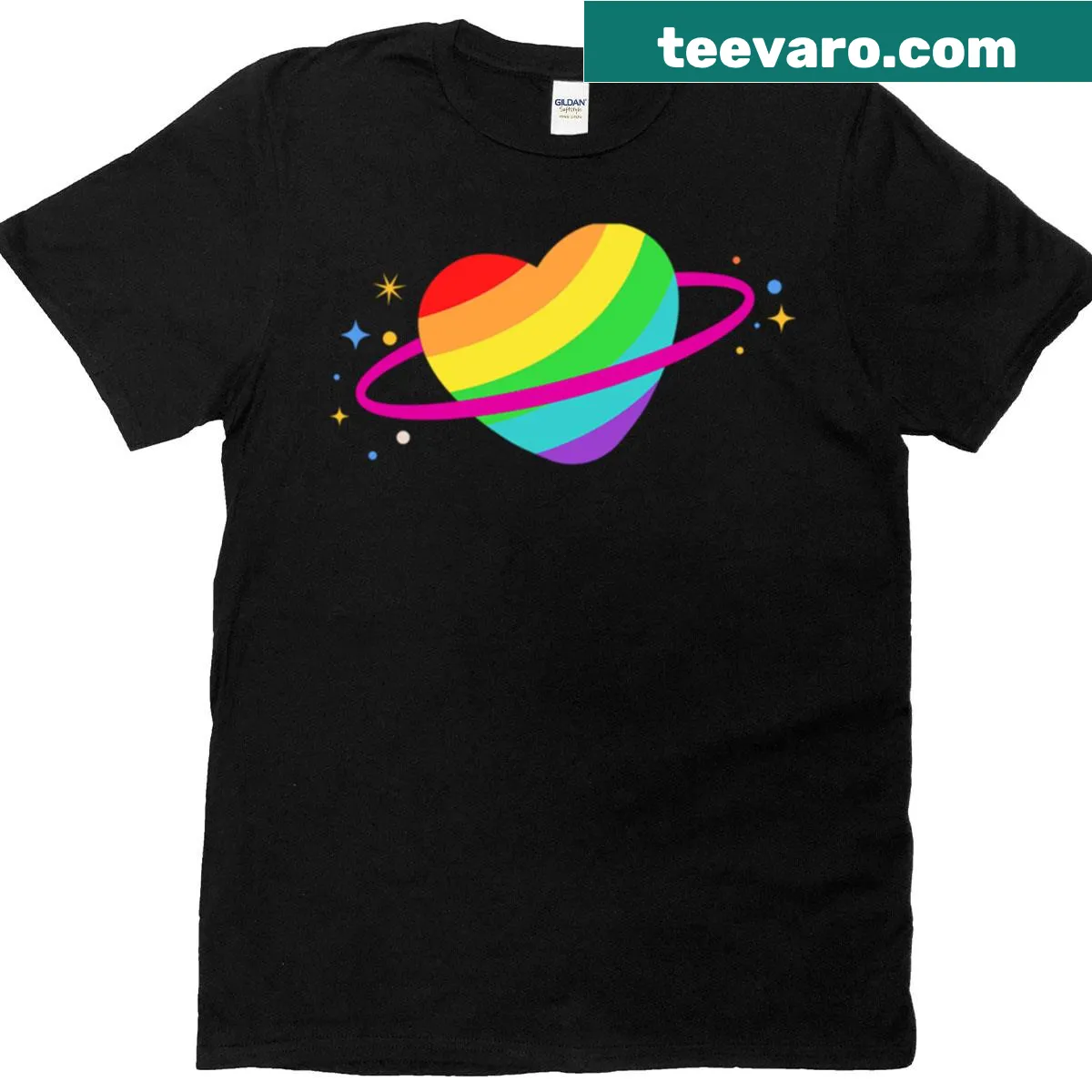 Graphic t-shirt promoting environmental pride — on a men's t-shirt