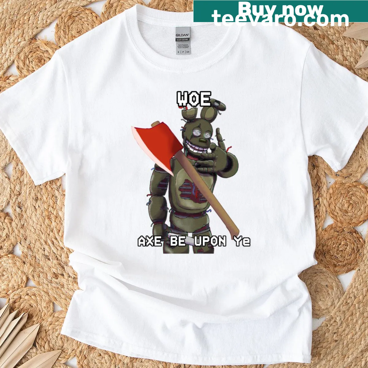 Funny gaming t-shirt with humorous typography — on a men's t-shirt