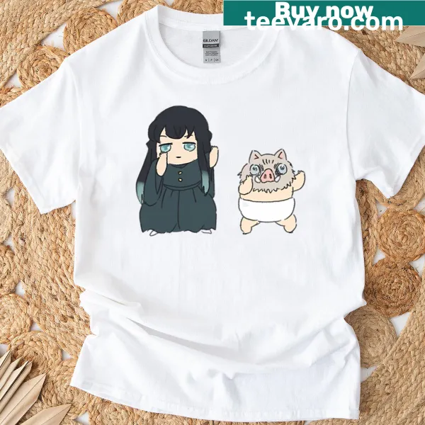 Chibi wind agent graphic T-shirt for fans of fantasy and anime