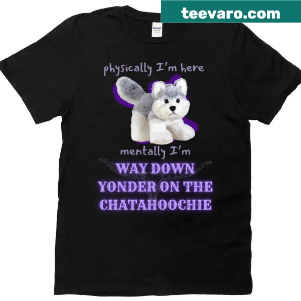 T-shirt inspired by the song 'Way Down Yonder On The Chatahoochie'