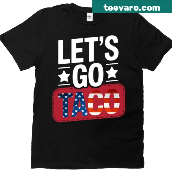 Funny taco-themed t-shirt for 4th of July celebrations