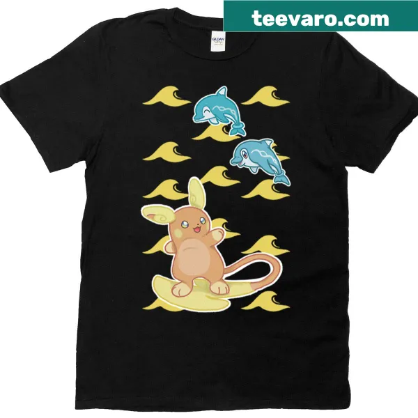 Playful summer-themed graphic on t-shirt