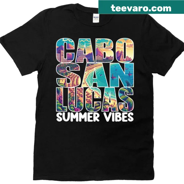 T-shirt inspired by Cabo San Lucas beach vibes
