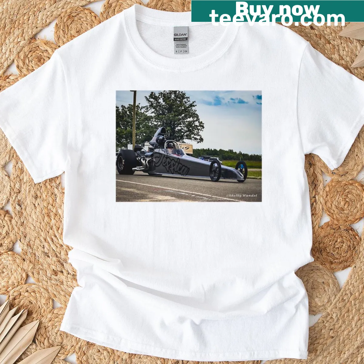 Playful Jessieq T-shirt featuring a fun phrase design — on a men's t-shirt