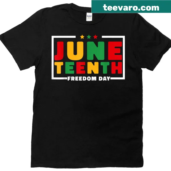 Juneteenth Freedom Day commemorative T-shirt