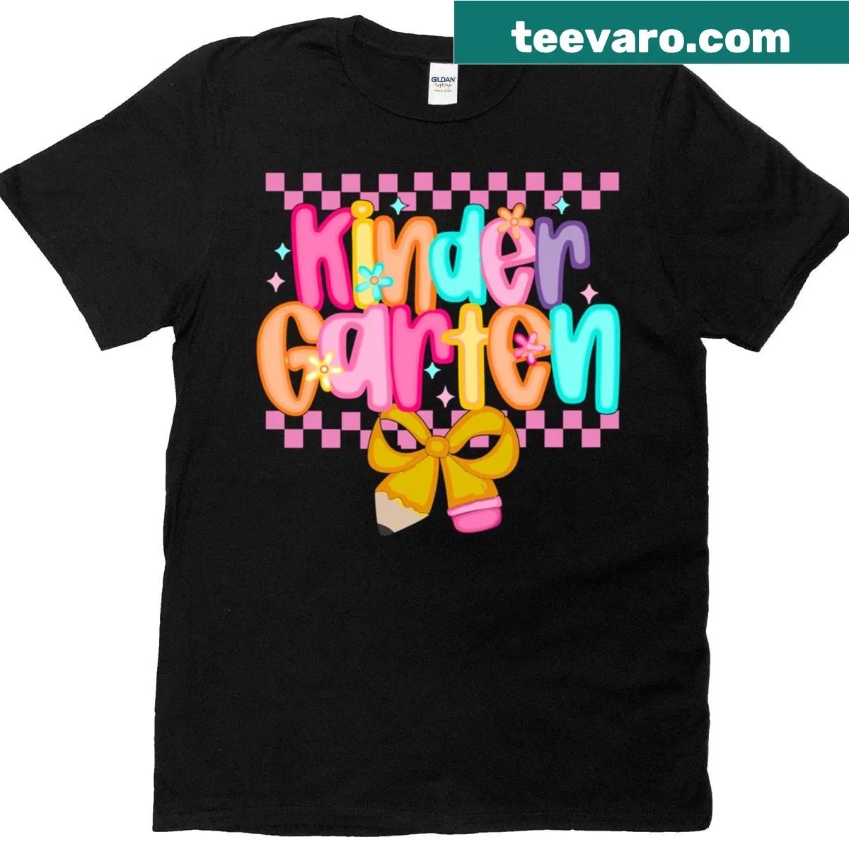 Back to school T-shirt for kindergarten girls — on a men's t-shirt