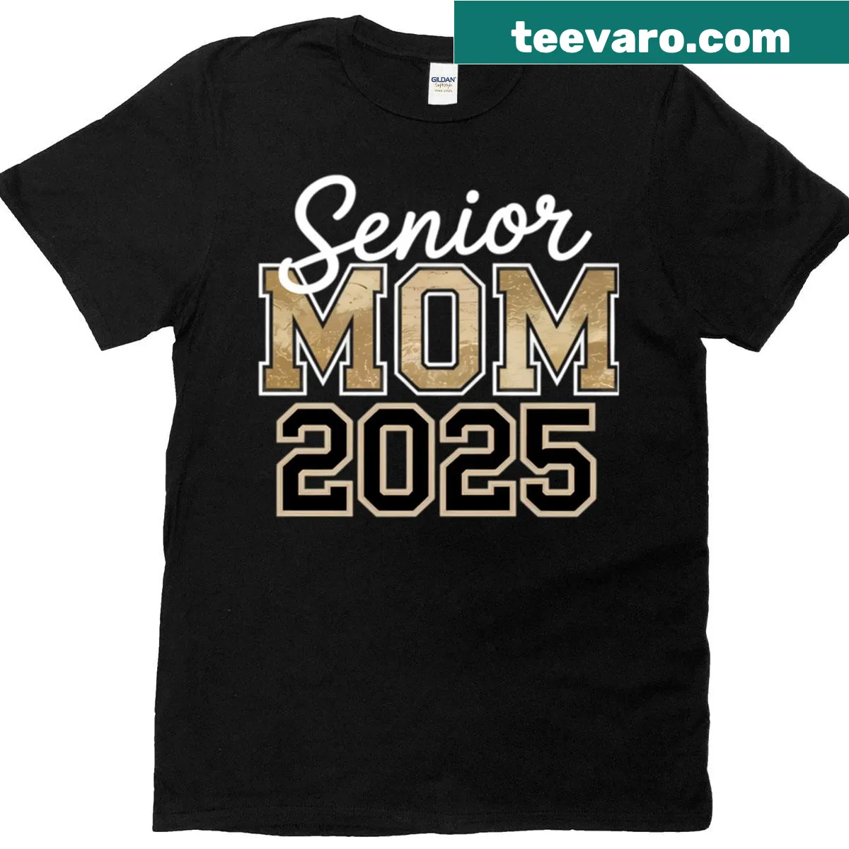 T-shirt for proud moms of graduating Class of 2025 — on a men's t-shirt