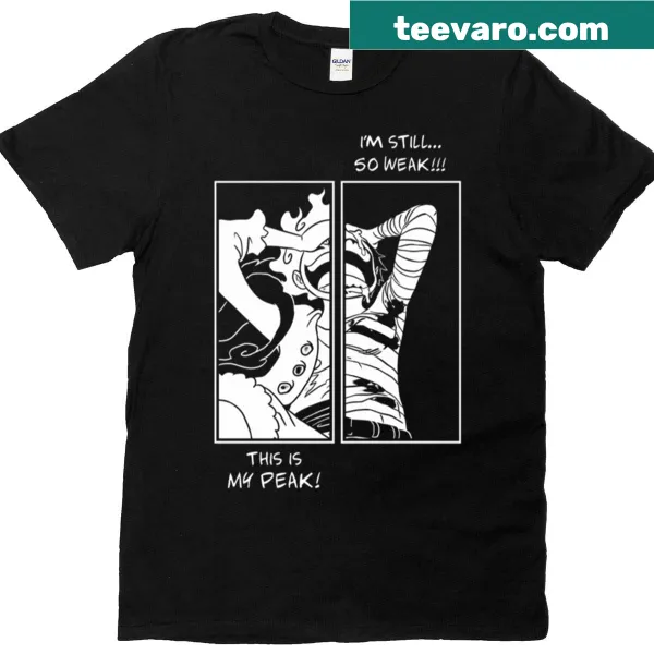 T-shirt featuring Monkey D Luffy character from anime