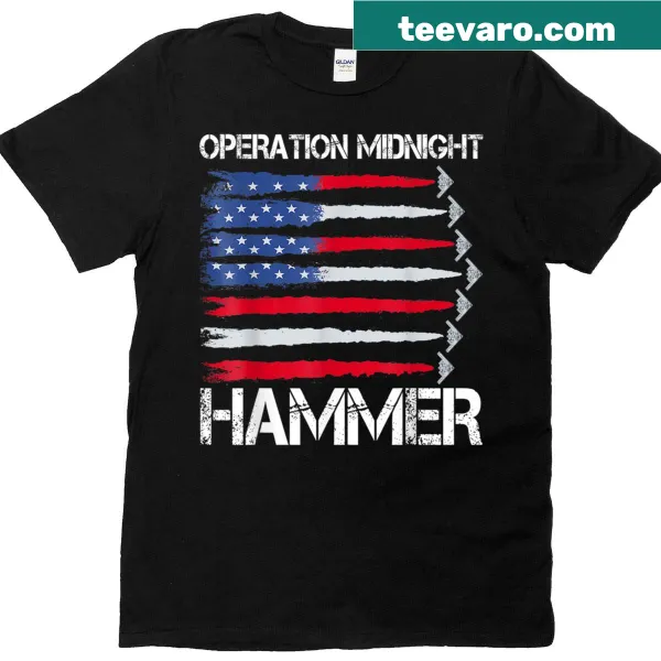 USA flag-themed t-shirt in red, white, and blue
