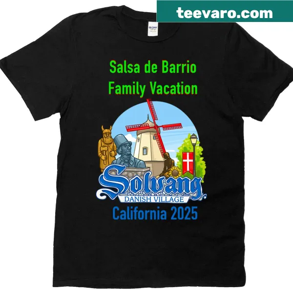 T-shirt featuring fun graphics celebrating family vacations.