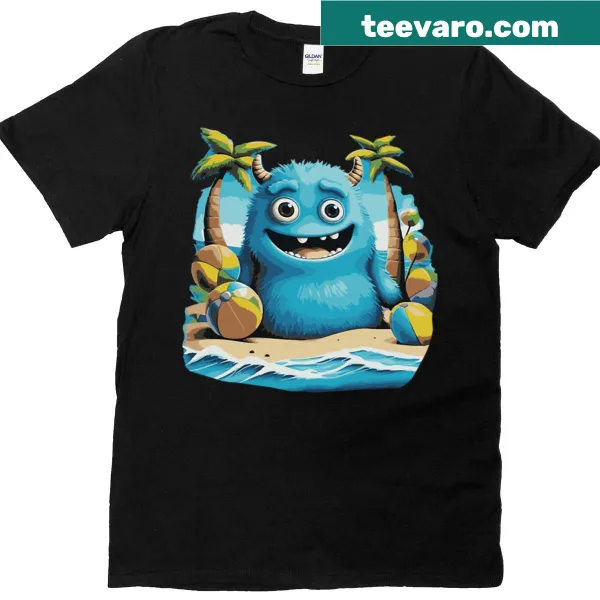 Sunny T-shirt with cheerful typography reflecting sunny skies