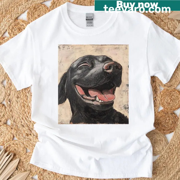 Illustration of a black Labrador paw for dog dads