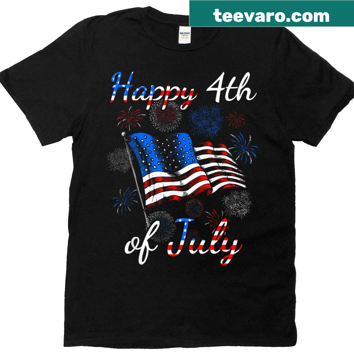 Inclusive USA graphic on t-shirt for men, women, and kids — on a men's t-shirt