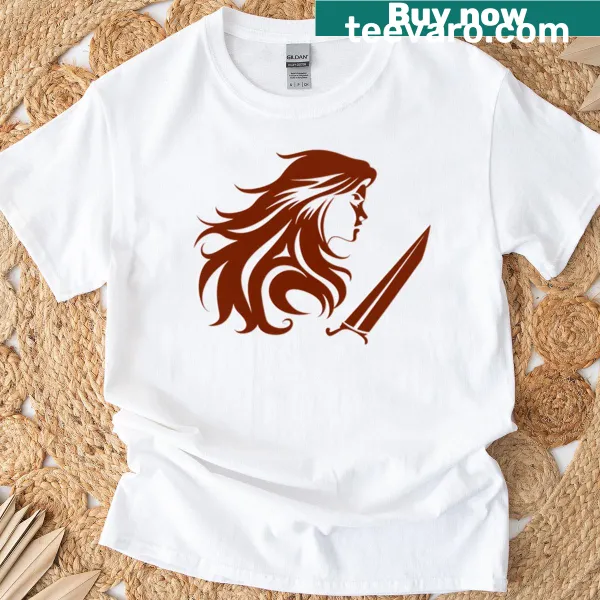 Empowering T-shirt featuring the phrase 'Warrior Woman'