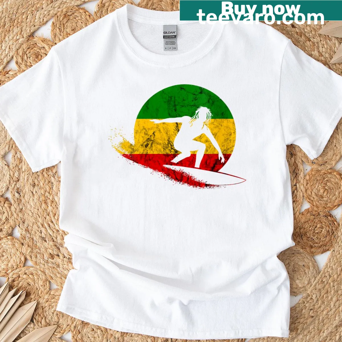 T-shirt featuring a Christian cross and the name Yeshua — on a men's t-shirt