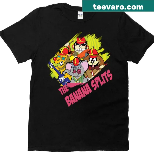 Vintage cartoon movies animated logo T-shirt design