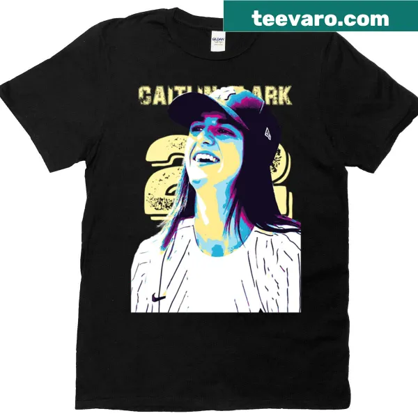 T-shirt showcasing Caitlin Clark and the Indiana Fever