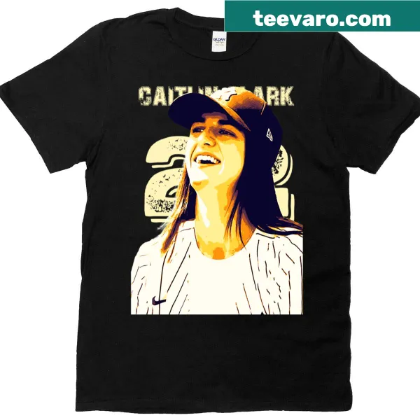 Vintage-style t-shirt celebrating Caitlin Clark