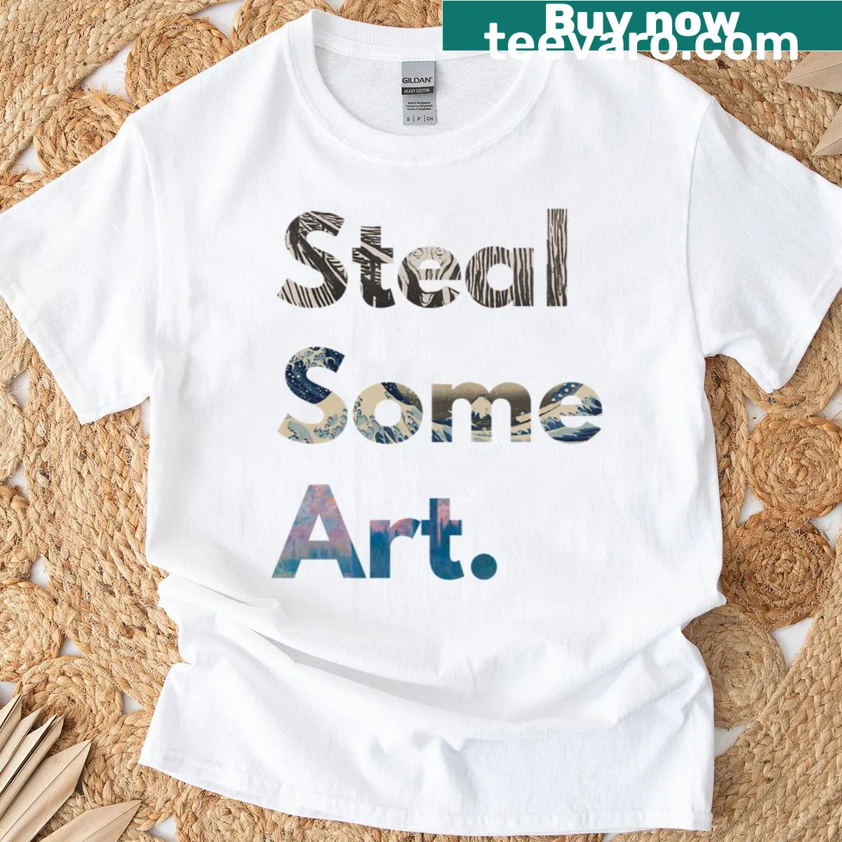 Edgy t-shirt with bold typography featuring a humorous message — on a men's t-shirt