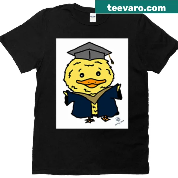 Oversized graduate typography graphic T-shirt