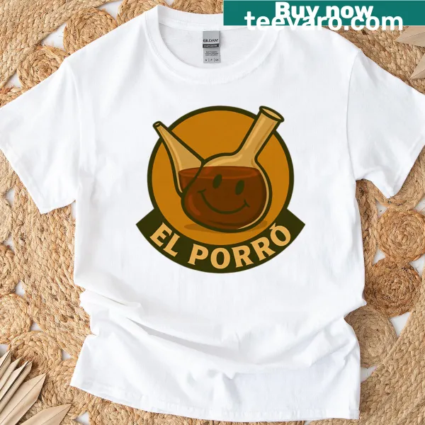 Funny T-shirt featuring a Catalan wine jug design