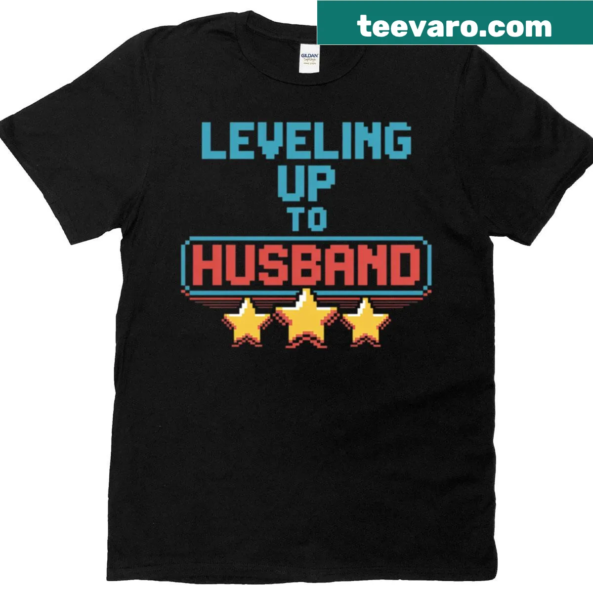Funny bachelor party gamer T-shirt with humorous graphic and text — on a men's t-shirt