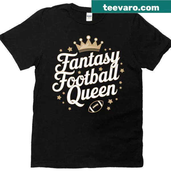 Typography design stating 'Fantasy Football Queen'