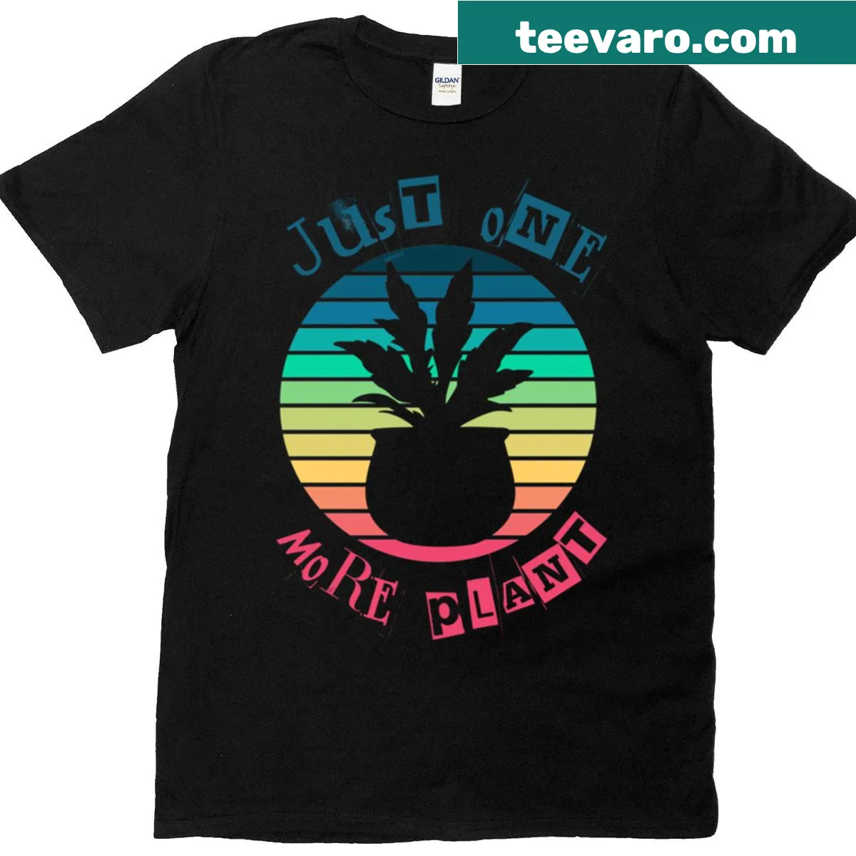 Oversized tee featuring playful plant-themed graphic — on a men's t-shirt