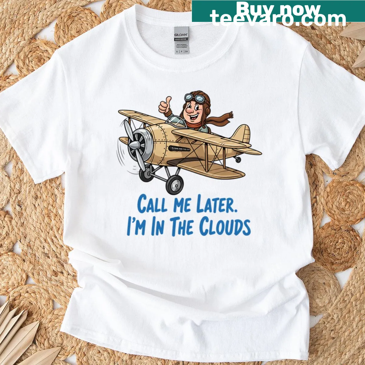 Humorous zombie graphic on a vintage distressed T-shirt — on a men's t-shirt