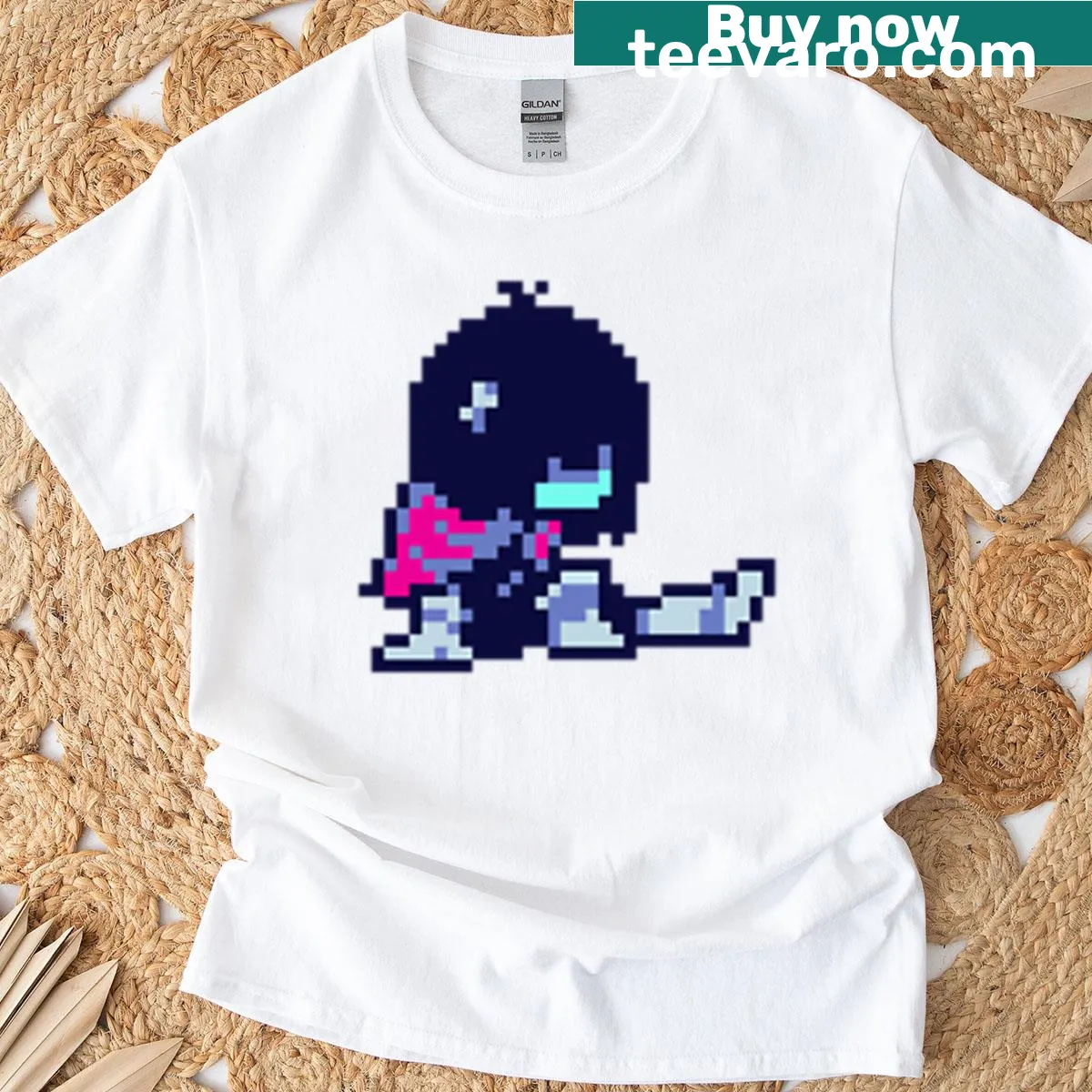 Kris from Deltarune graphic t-shirt for gamers. — on a men's t-shirt