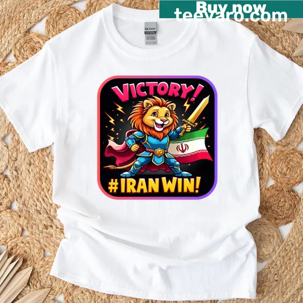 Minimalist t-shirt featuring a victory symbol design