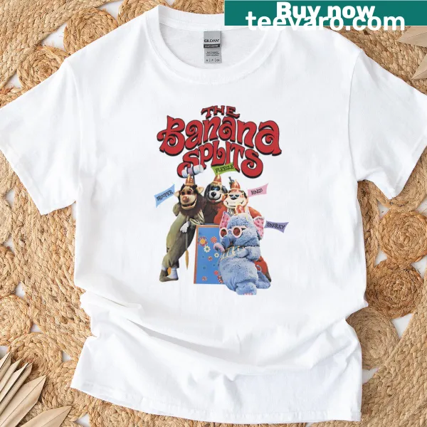 Vintage-style shirt featuring a logo inspired by animated movies
