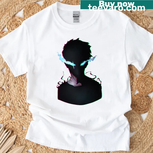 Cartoon hunter illustration on Scribble Hunter t-shirt