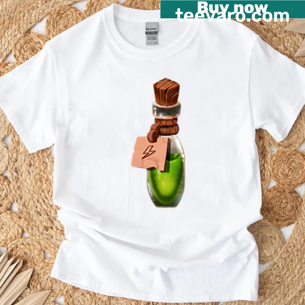 Graphic of a potion bottle with 'Stamina Potion' text