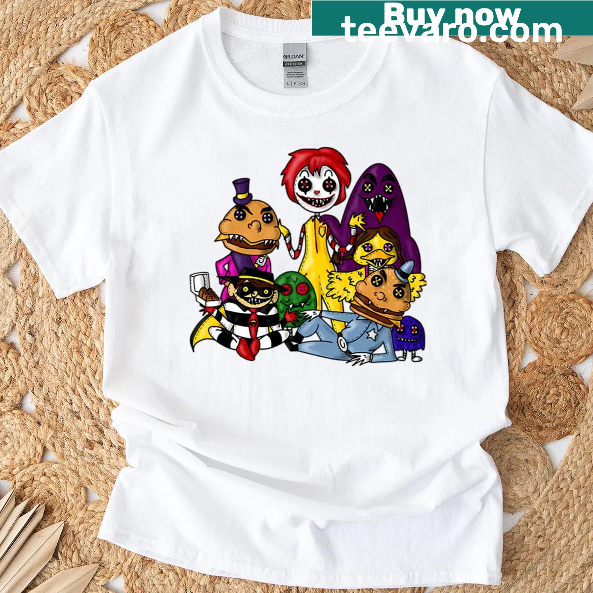 Vintage style birthday cartoon t-shirt for kids — on a men's t-shirt