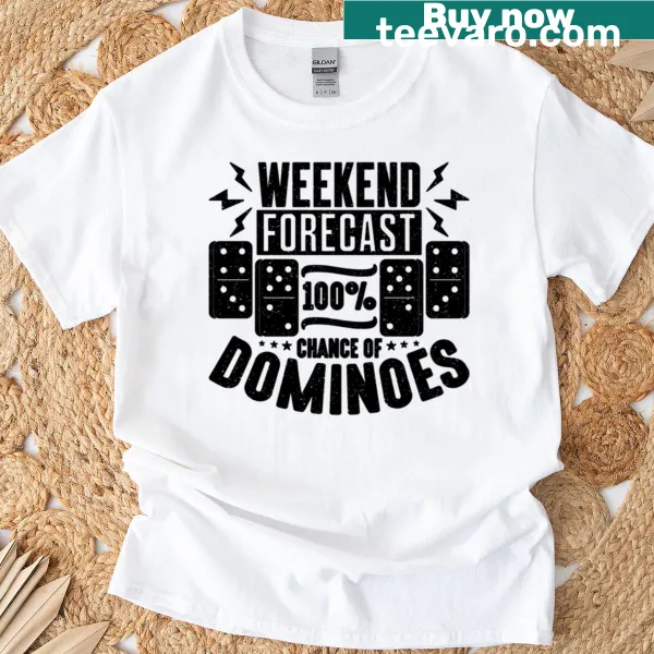 Funny t-shirt predicting a game-filled weekend