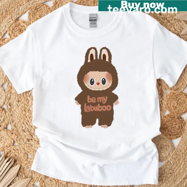 Cute couple's T-shirt with the phrase 'Be My Labuboo'