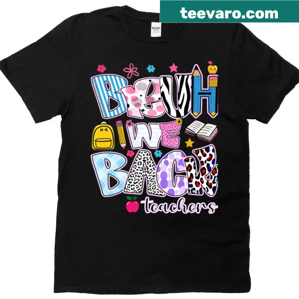 Humorous back-to-school t-shirt for teachers with fun slogan