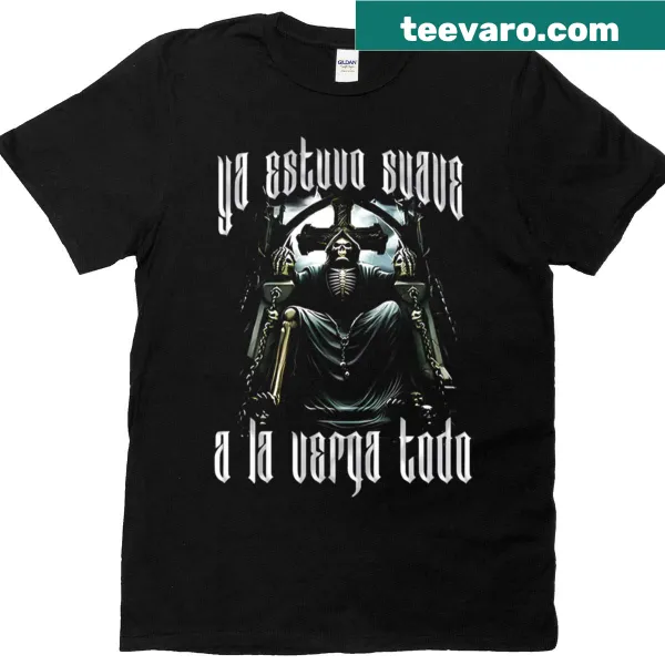 Bold typography T-shirt with a humorous saying