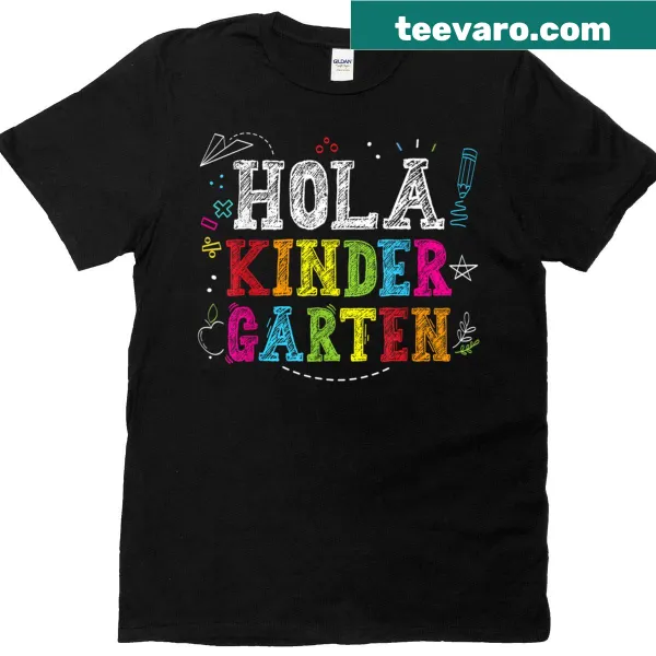 T-shirt featuring 'Hola' for Spanish teachers