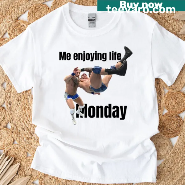 Bold T-shirt with 'Monday RKO' text design