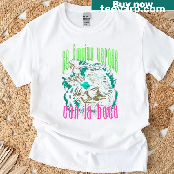Edgy T-shirt with 'Mouth Off Reaper' graphic design