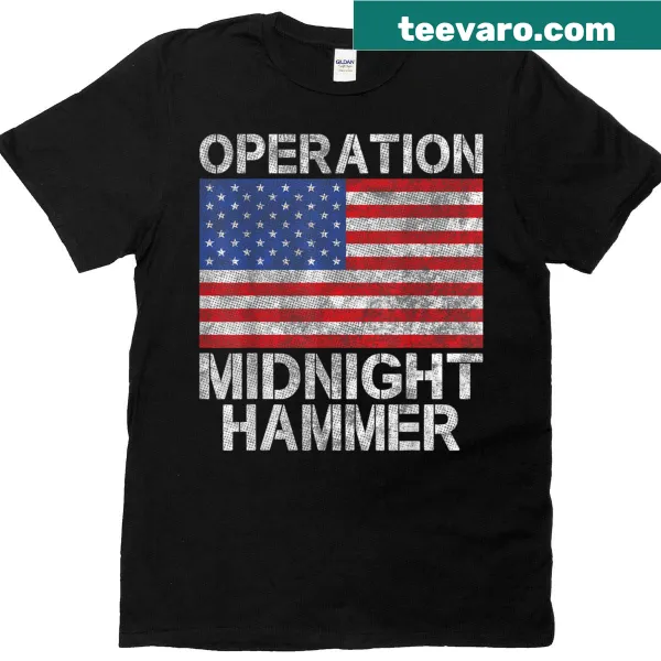 American flag illustration on military-themed t-shirt