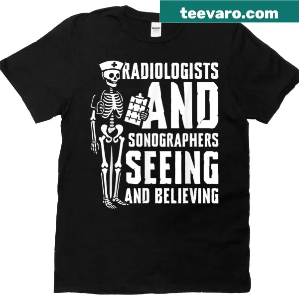 T-shirt for radiologists with profession-themed design